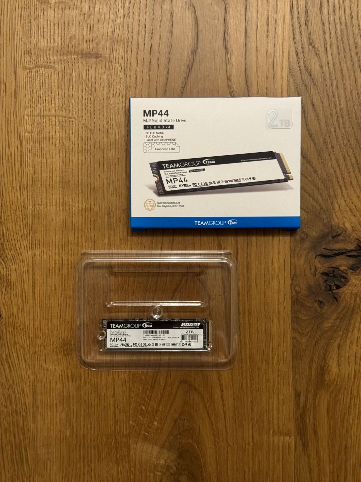Actual product image Team Group MP44 (2000 GB, M.2 2280)
