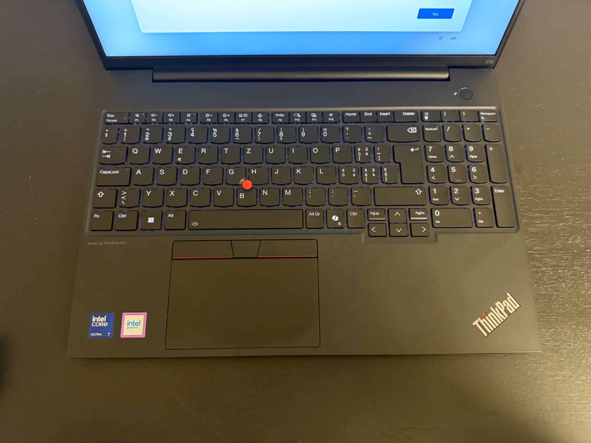 Immagine prodotto Lenovo ThinkPad E16 2a generazione (16", Intel Core Ultra 7 155H, 16 GB, 1000 GB, CH)