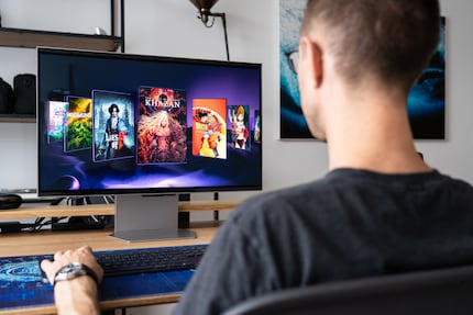 Samsungs Odyssey 3D Hub dient als Launcher für kompatible Games.