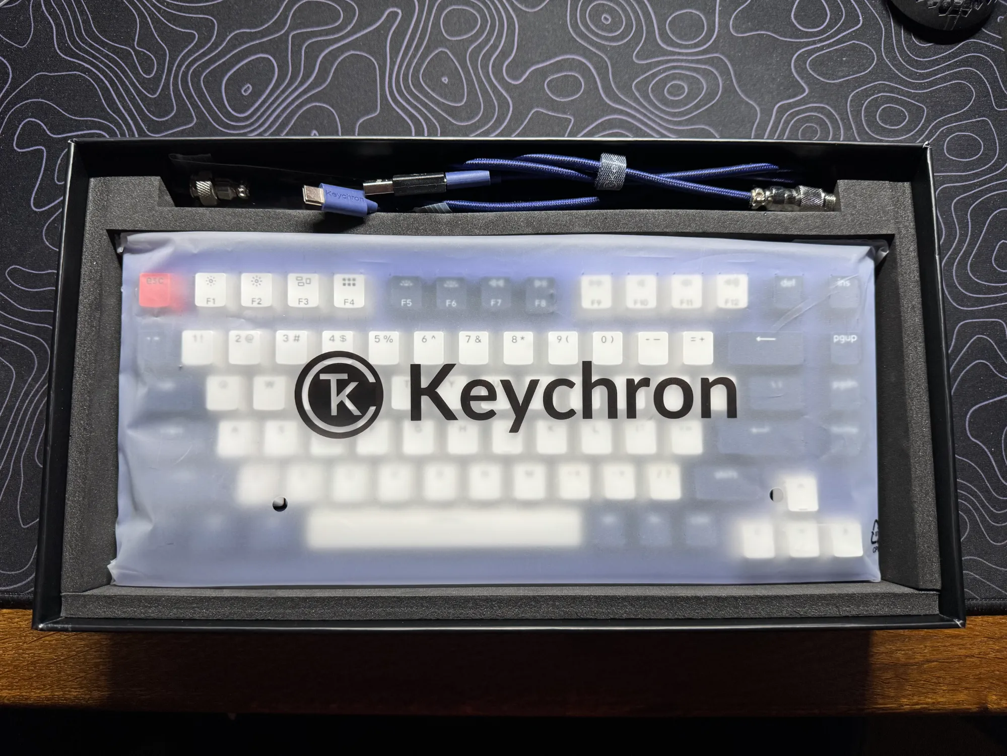 Actual product image Keychron Q1 QMK (US, Cable)