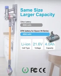 Produktbild DTK Ersatzakku fuer Dyson Staubsauger V6