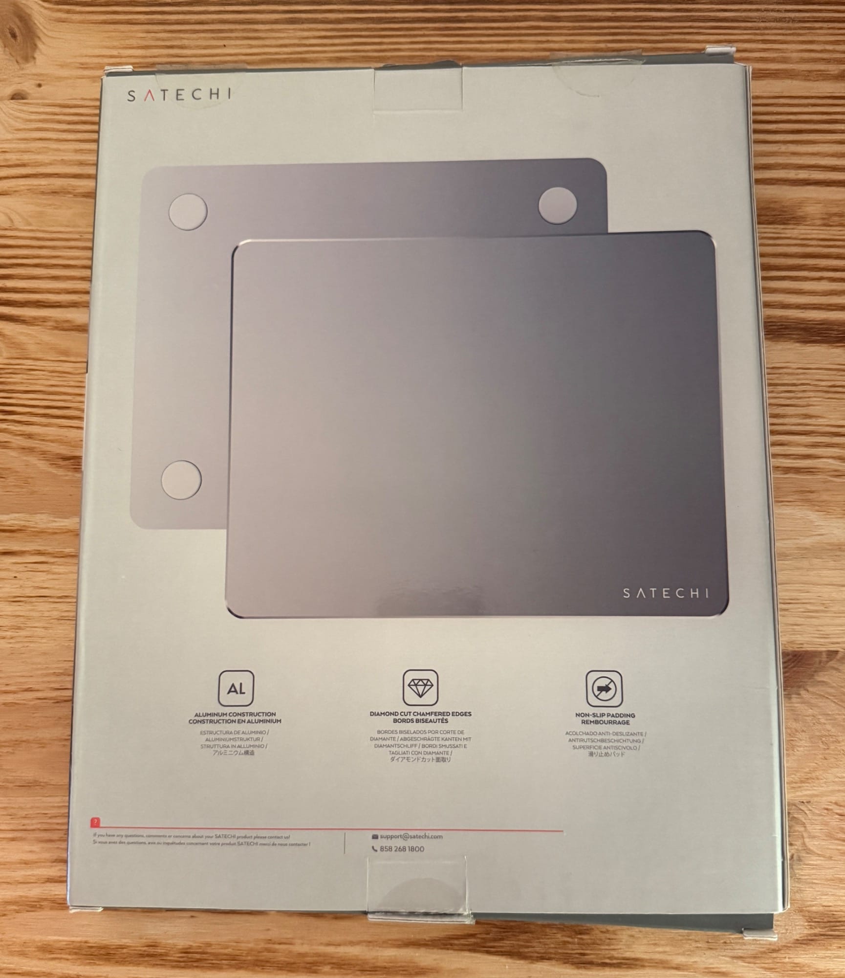 Image du produit Satechi Tapis de souris en aluminium (S)