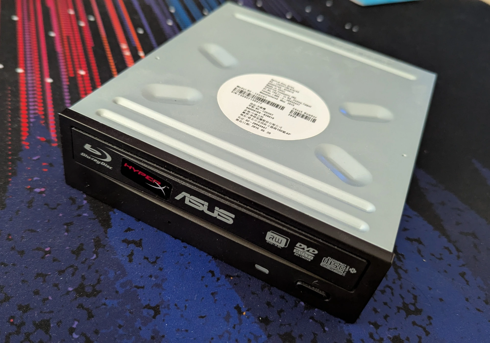 Produktbild ASUS Bc-12d2ht (Blu-ray Laufwerk, CD Laufwerk, DVD Brenner)