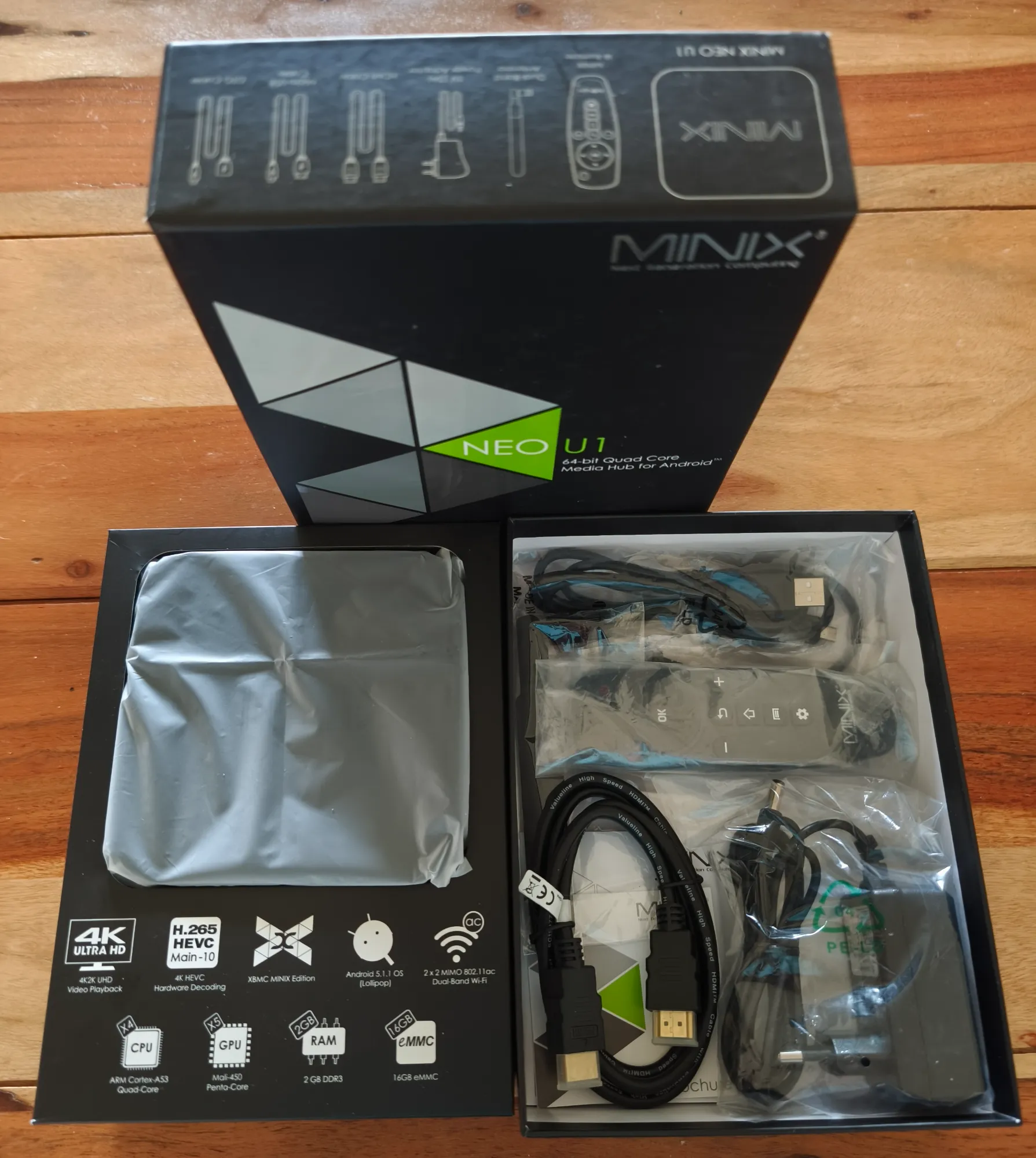 Produktbild Minix Neo U1 (16 GB, Android 5.0 (Lollipop))