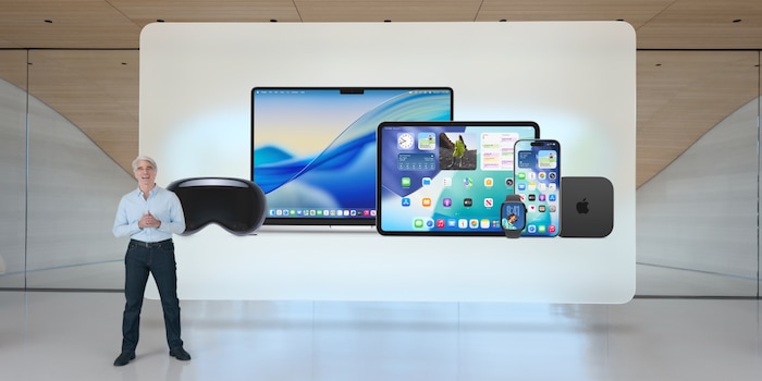 Capture d'écran Apple Keynote
