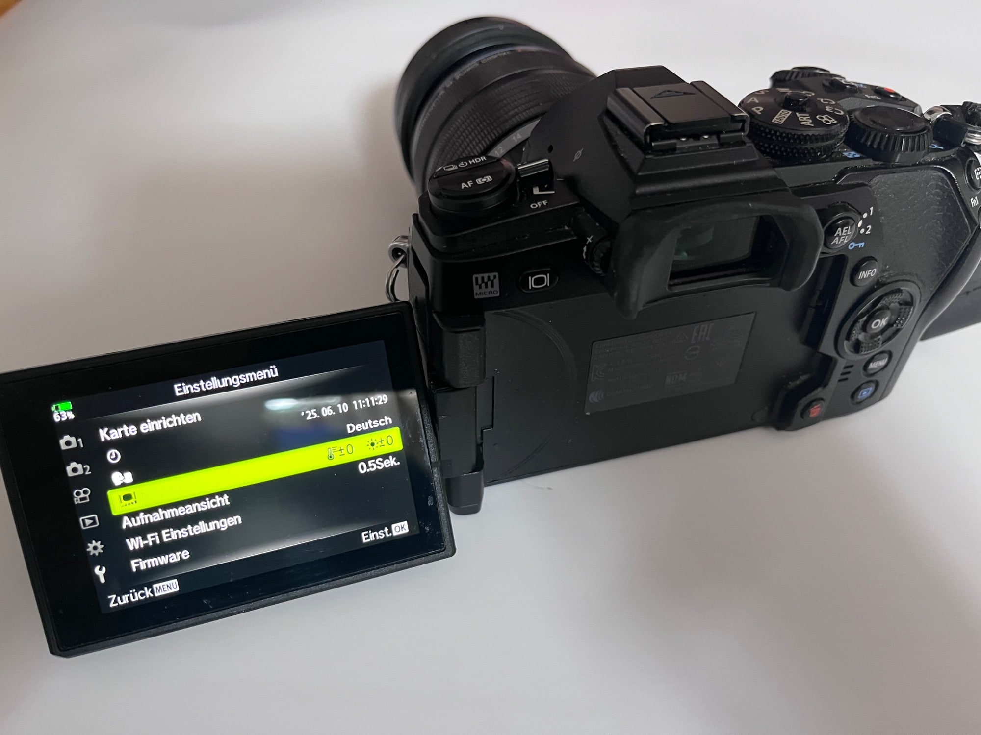 Image du produit Olympus Kit OM-D E-M1 Mark II (12 - 40 mm, 20.40 Mpx, Micro Four Thirds)