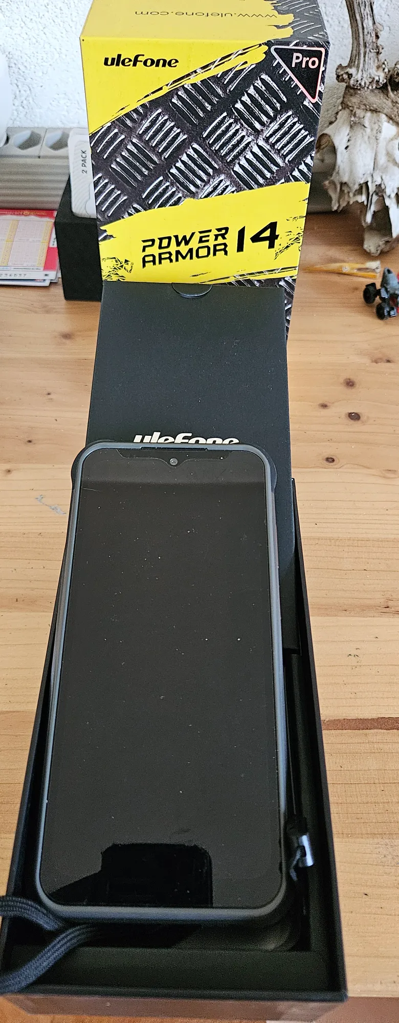 Produktbild Ulefone Power Armor 14 Pro (128 GB, Black, 6.52", Hybrid Dual SIM, 20 Mpx, 4G)