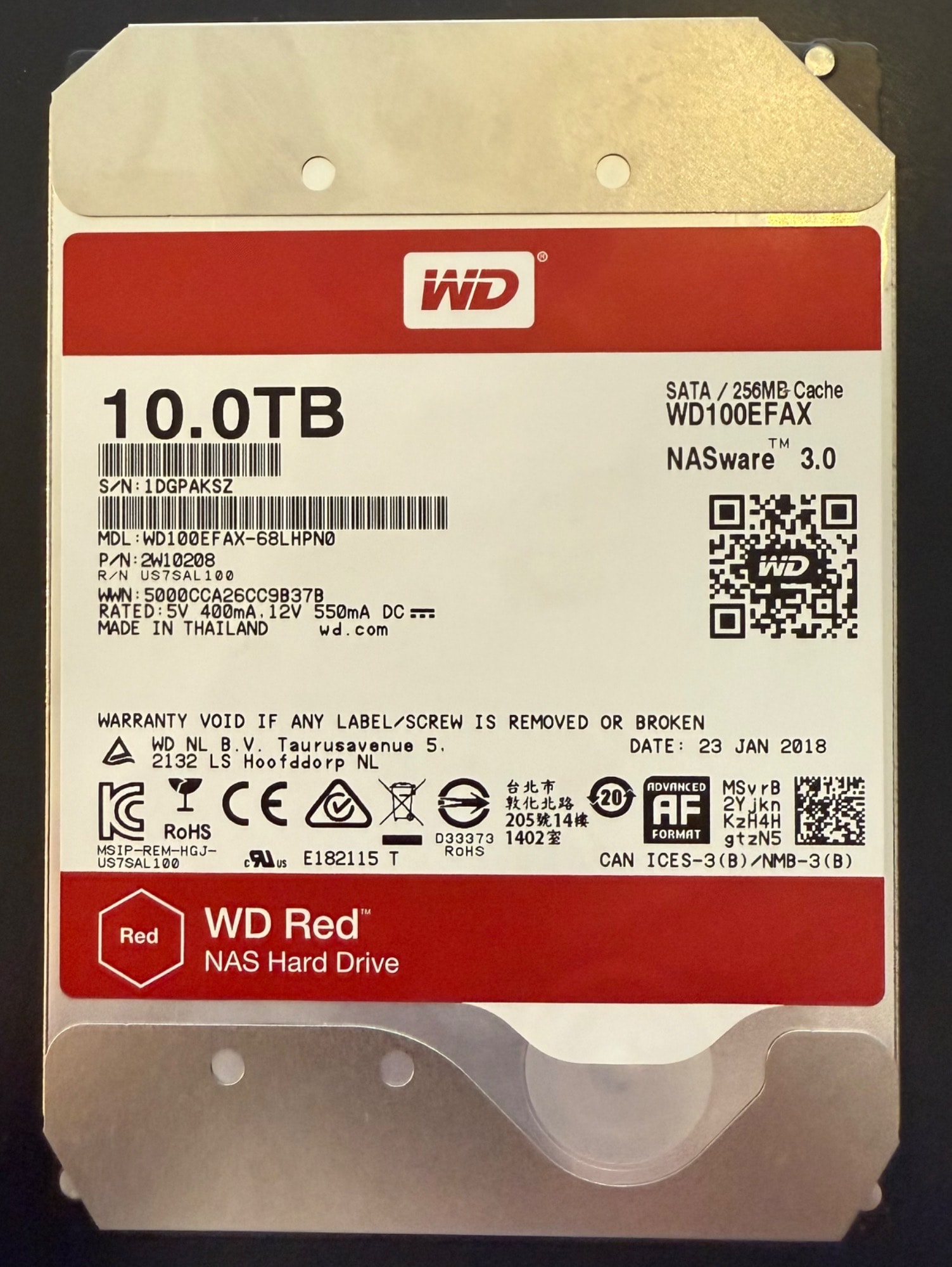 Produktbild WD Red (10 TB, 3.5")