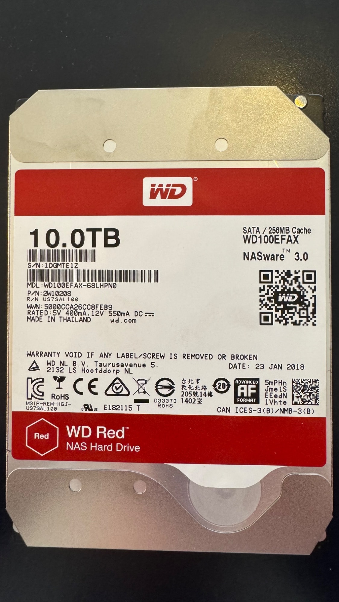 Immagine prodotto WD Rosso (10 TB, 3.5")
