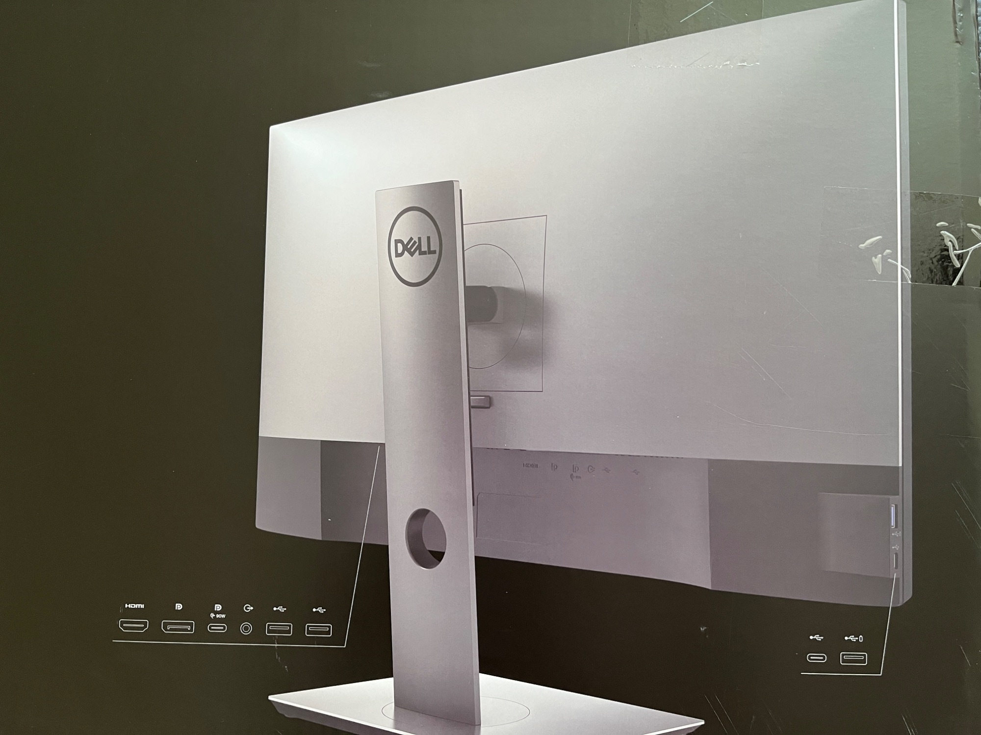 Actual product image Dell UltraSharp U2720Q (3840 x 2160 Pixels, 27")