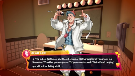 Per conoscere meglio Jean Loo (i nomi in inglese sono tutti giochi di parole), devo affrontarlo in un duello rap.