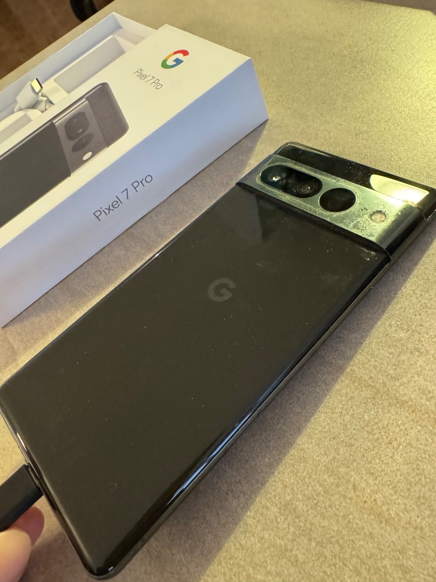 Immagine prodotto Google Pixel 7 Pro (256 GB, Obsidian, 6.70", SIM + eSIM, 50 Mpx, 5G)