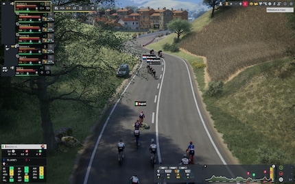 I was able to pull away from four of my riders by a few seconds on the hill just before the finish.