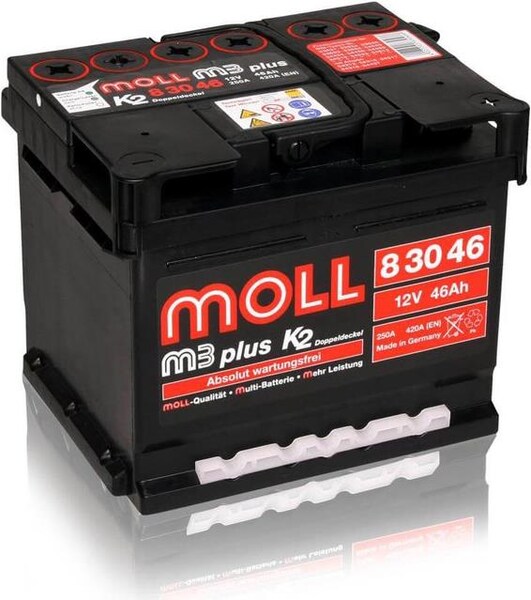 MOLL M3-Plus K2 83050 (12 V, 50 Ah, 420 A) - acheter sur digitec