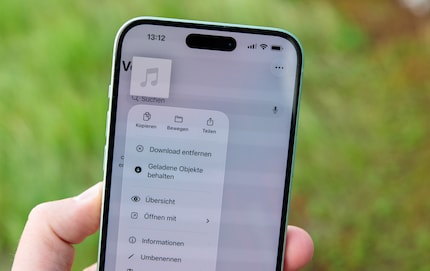 Audio files can be selected as a ringtone in iOS 26 using the share function.