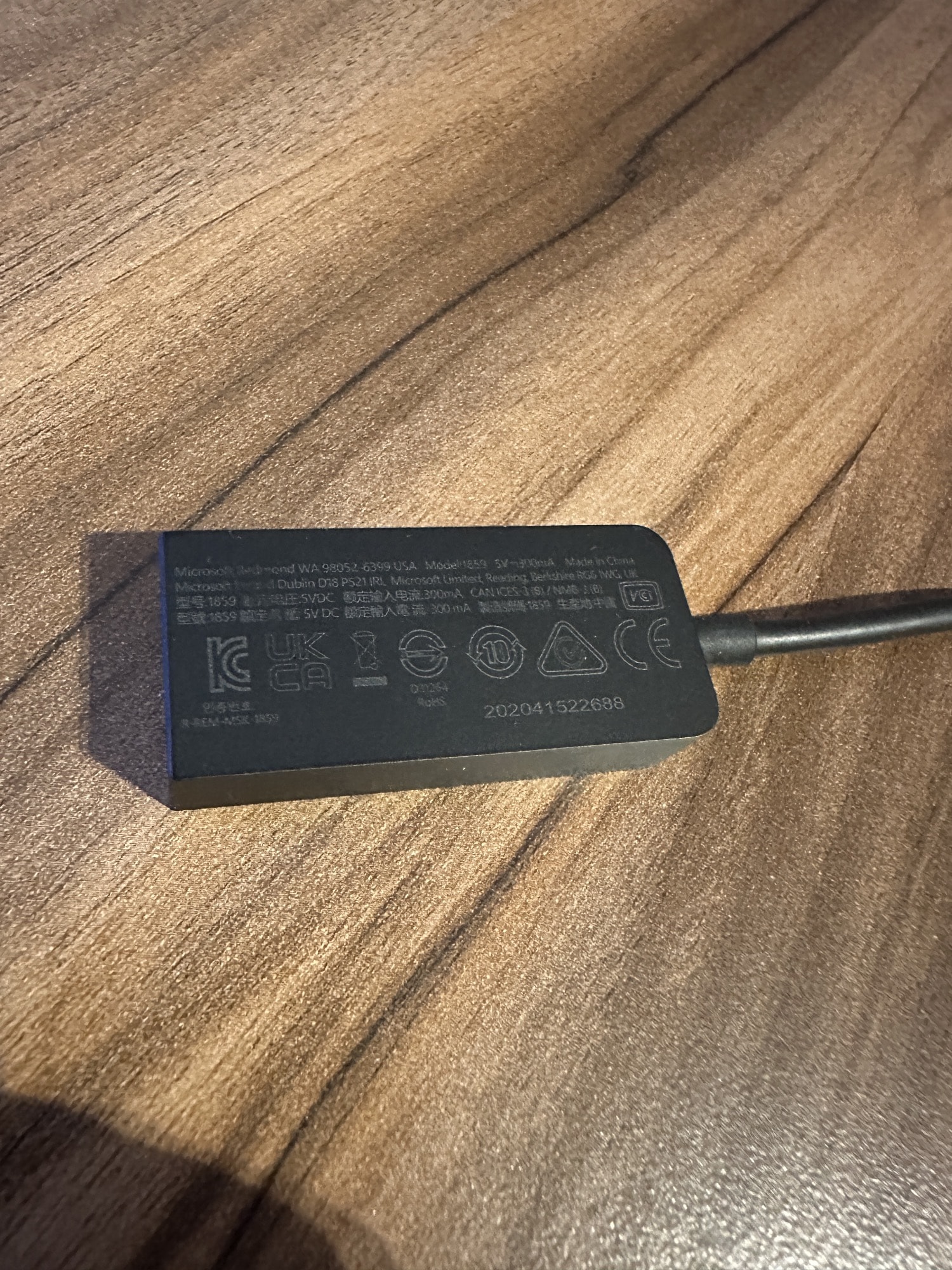 Produktbild Microsoft USB-C zu (DP, 16 cm)