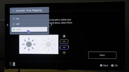 Die HGiG-Option ist meist irgendwo in den Display-Einstellungen und anschliessend bei Helligkeit.