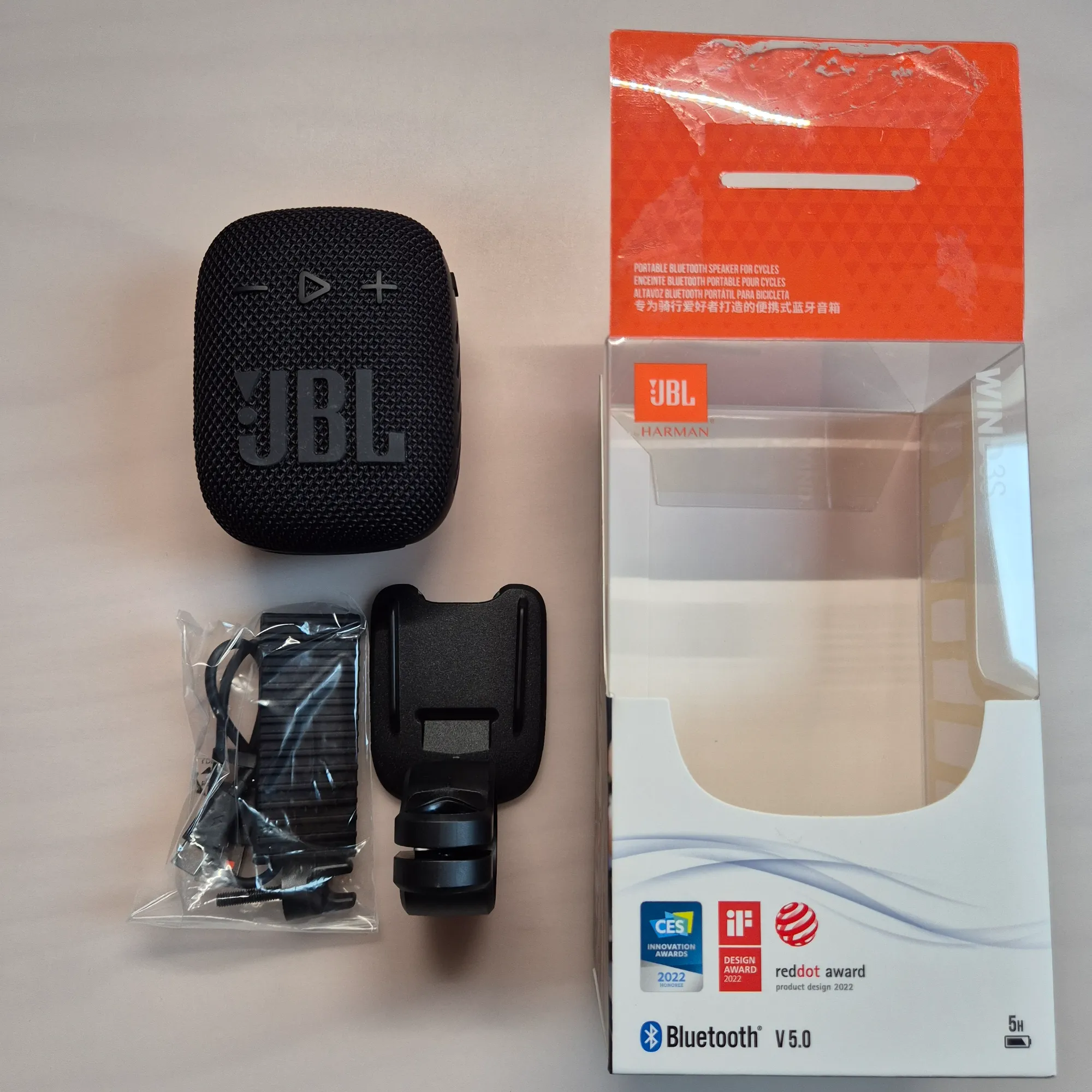 Actual product image JBL Wind 3 Bike (5 h, Rechargeable battery operated)