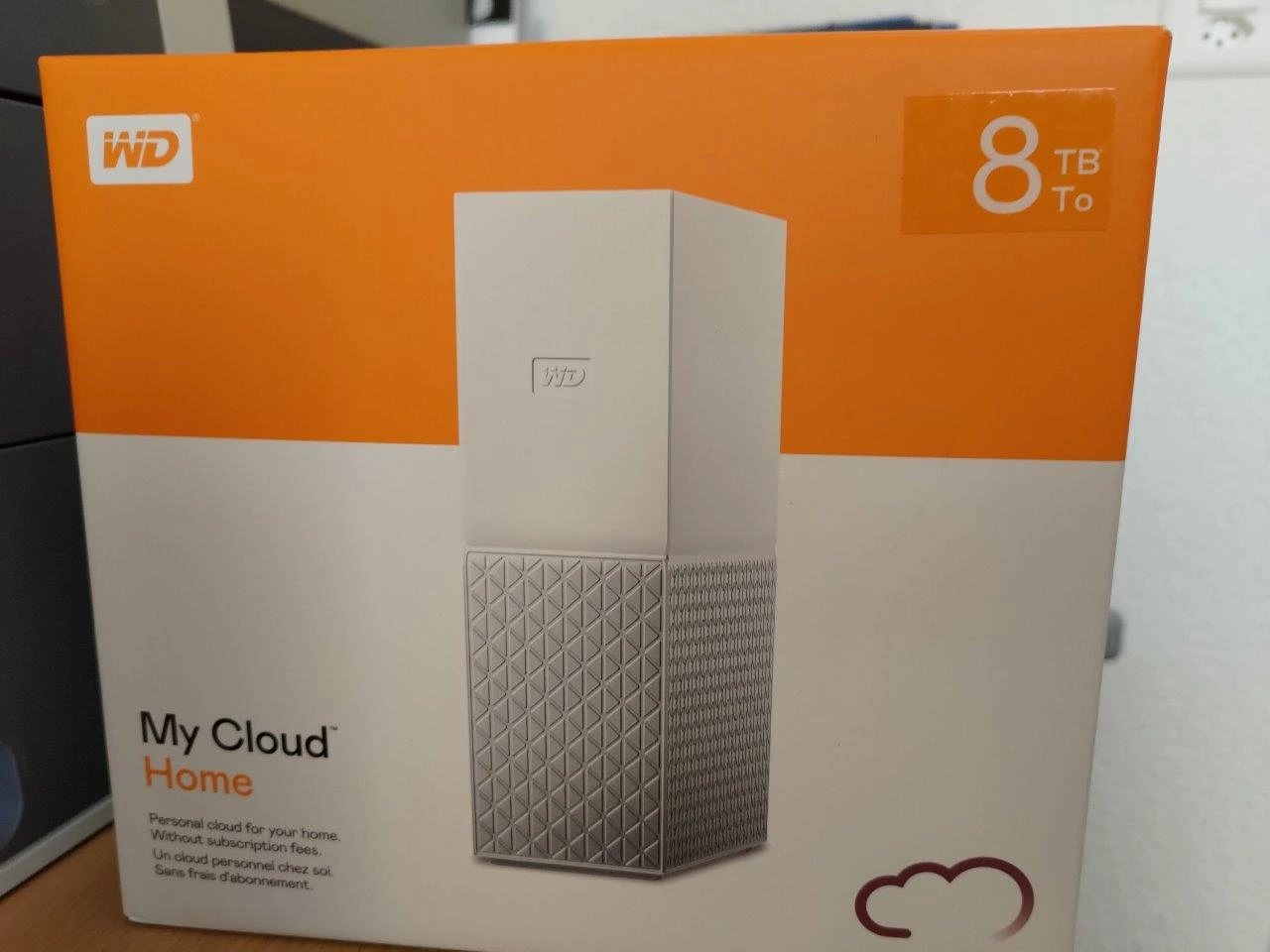 Produktbild WD My Cloud Home (1 x 8 TB, WD Red)