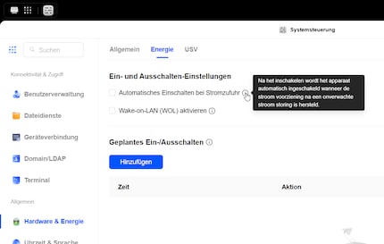 Ein niederländischer Infotext trotz deutscher Systemsprache. Das junge Betriebssystem braucht noch etwas Feinschliff.