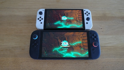 Der Switch-1-Screen gefällt mir insgesamt besser. Im Bild: das Startmenü von «The Legend of Zelda: Tears of the Kingdom».