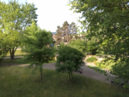 Wo Schärfe? Für richtige Fotos ist die Kamera nicht geeignet.