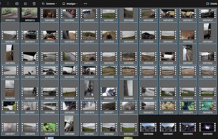 Weniger ist mehr. Mit weniger Clips habe ich schneller ein gutes Video geschnitten.