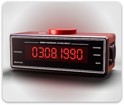 There it disappears. But what is time anyway?
