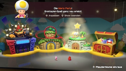 Die Lobby von Jamboree TV bietet vier verschiedene Optionen.