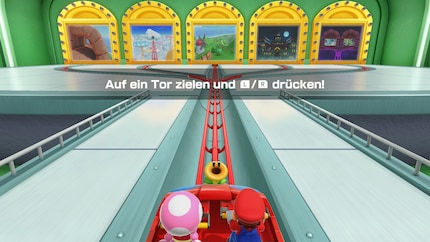 Anfangs wähle ich aus, wohin die wilde Fahrt mich führen soll.