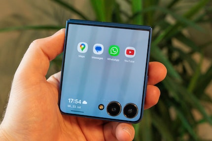 Einige Apps kann ich nur über die Labs-Funktion auf das Außendisplay holen.
