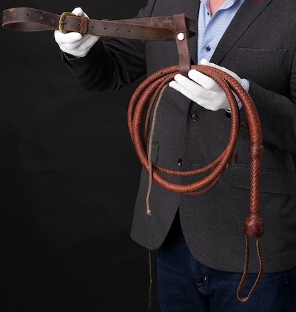 This whip set was used in «The Last Crusade».