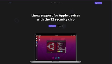 Das Projekt t2linux bietet spezielle ISOs zur Installation von Linux.