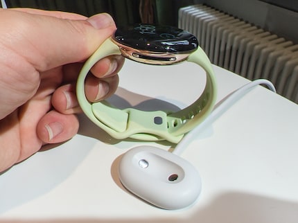 The watch now charges from the side - and faster.