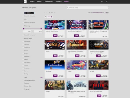 Der «Retro»-Begriff der Retro-Sammlung ist breit gefasst, denn darin sind auch moderne Spiele wie «Tinykin» enthalten, die lediglich von Klassikern inspiriert sind.