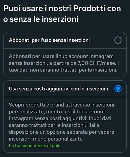 Soldi o dati: è lecito?