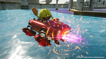 Mit Pac-Man gegen Sonic fahren? Wieso nicht?!