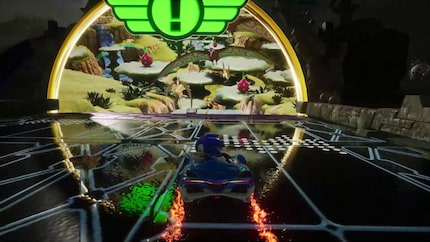 Hier öffnet sich ein Portal in eine Crossworld.