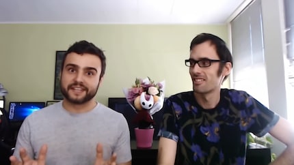 Die beiden Studiogründer William Pellen (links) und Ari Gibson.