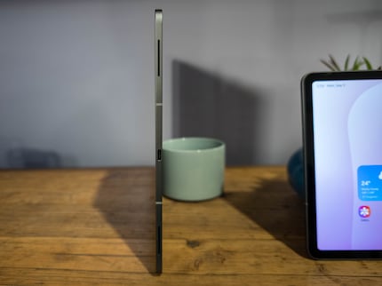 Dünne Tablets können sich verstecken.