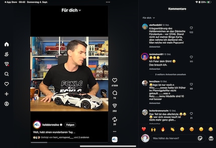 Pour les vidéos, je vois toujours la colonne de commentaires sur le côté.