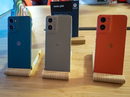 Varianti di colore del Moto G06.