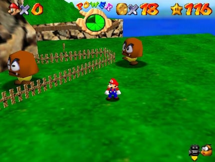 1996 wird Mario dreidimensional.