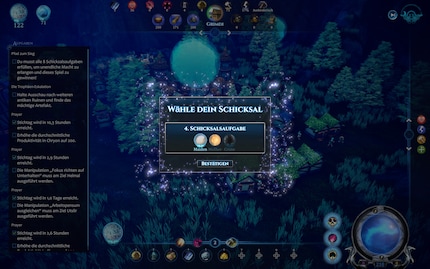 Die Schicksalsaufgaben geben dem Spiel Struktur über den Sandbox-Charakter hinaus.