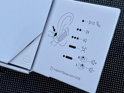 Die Steuerung über die grossen Buttons funktioniert auch in Bewegung gut.