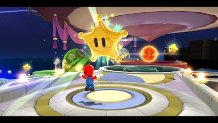 Rosalinas Sternenwarte dient als zentraler Hub des ersten «Galaxy»-Games.