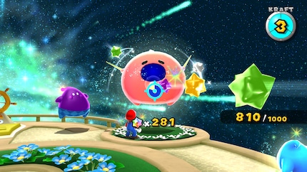 Ich empfehle, die Games mit getrennten Joy-Cons zu spielen. So kannst du das Zielen der Wii-Fernbedienung am besten simulieren.