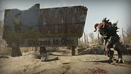 Willkommen in Ohio. Das Empfangskomitee steht schon bereit.