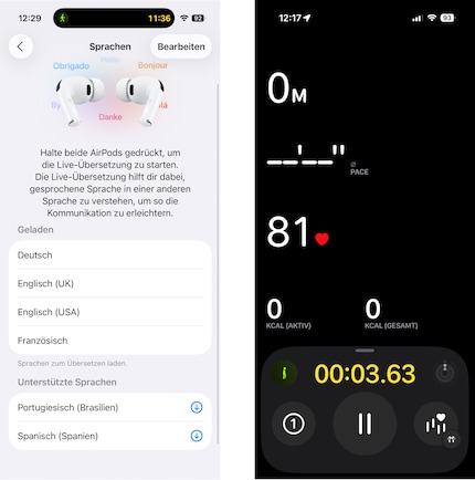 Auch neben dem Sound hat Apple coole Ideen für die Airpods.