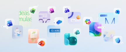 Not just pretty, but true to the system: the new icons reflect how Microsoft is integrating its tools.